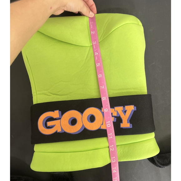 Disney Parks Tall Green Goofy Top Hat W/Fuzzy Floppy Ears Adult FS Bnfts Charity - Picture 9 of 9